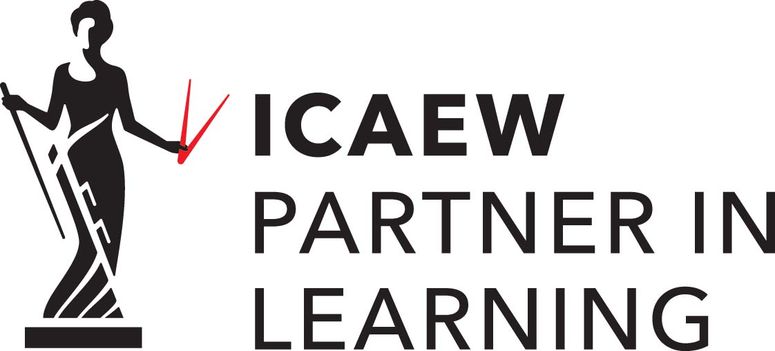 ICAEW Partner In Learning UK BLK CMYK